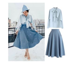 Chic Wish  Top and skirt - perfect Fleur Delacour costume
